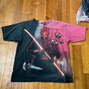 Vintage Star Wars Episode One Darth Maul Sith Lord Shirt